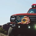 thumbnail image 3 of Jeiento USA Flag Winch Cover Sunflower Dust-Proof Winch Protection Cover Compatible with Most 8500-17500 Lbs Electric Winches Accessories, 3 of 7
