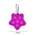 thumbnail image 3 of Carambola Five Pointed Star Push Bubble Autismo Alivio del estrés Juguete (rosa) Ehuebsd libre de BPA, 3 of 8