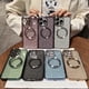 thumbnail image 3 of iPhone 14 Pro Max Magnetic Glitter Case-6.7 Inch, Luxury Love Heart Pattern Plating Clear Case, Compatible with MagSafe for Women Girls Shockproof Bac, 3 of 4