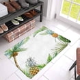 thumbnail image 3 of MKHERT Watercolor Tropical Exotic Fruit Palm Trees and Pineapple Doormat Rug Home Decor Floor Mat Bath Mat 30x18 inch, 3 of 3