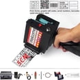 thumbnail image 4 of Printer Jet, 5CM QR Bar Batch Code Variable Date Serial Number Logo Expiry Date Label Online Mask Hand Jet Handheld Thermal Inkjet Printer ,Fast Printing, 4 of 6