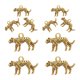thumbnail image 3 of 10 Uds. De dijes de leopardo de aleación, colgantes de dijes de leopardo, colgante de collar de leopardo, colgantes de joyería de leopardo, dijes hechos a mano, colgantes de elementos de leopardo, 3 of 7