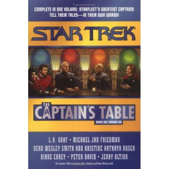 Pre-Owned The Captain's Table Omnibus (Star Trek) (Paperback) 0671040529 9780671040529