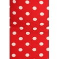 thumbnail image 4 of Women's Plus Size Elastic Waist Band Polka Dot Pencil Midi Skirt, 4 of 4