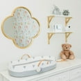 thumbnail image 3 of Vesta Baby Cotton Rope Portable Moses Baby Changing Basket Set - Unisex - Boho Gray & White, 3 of 3