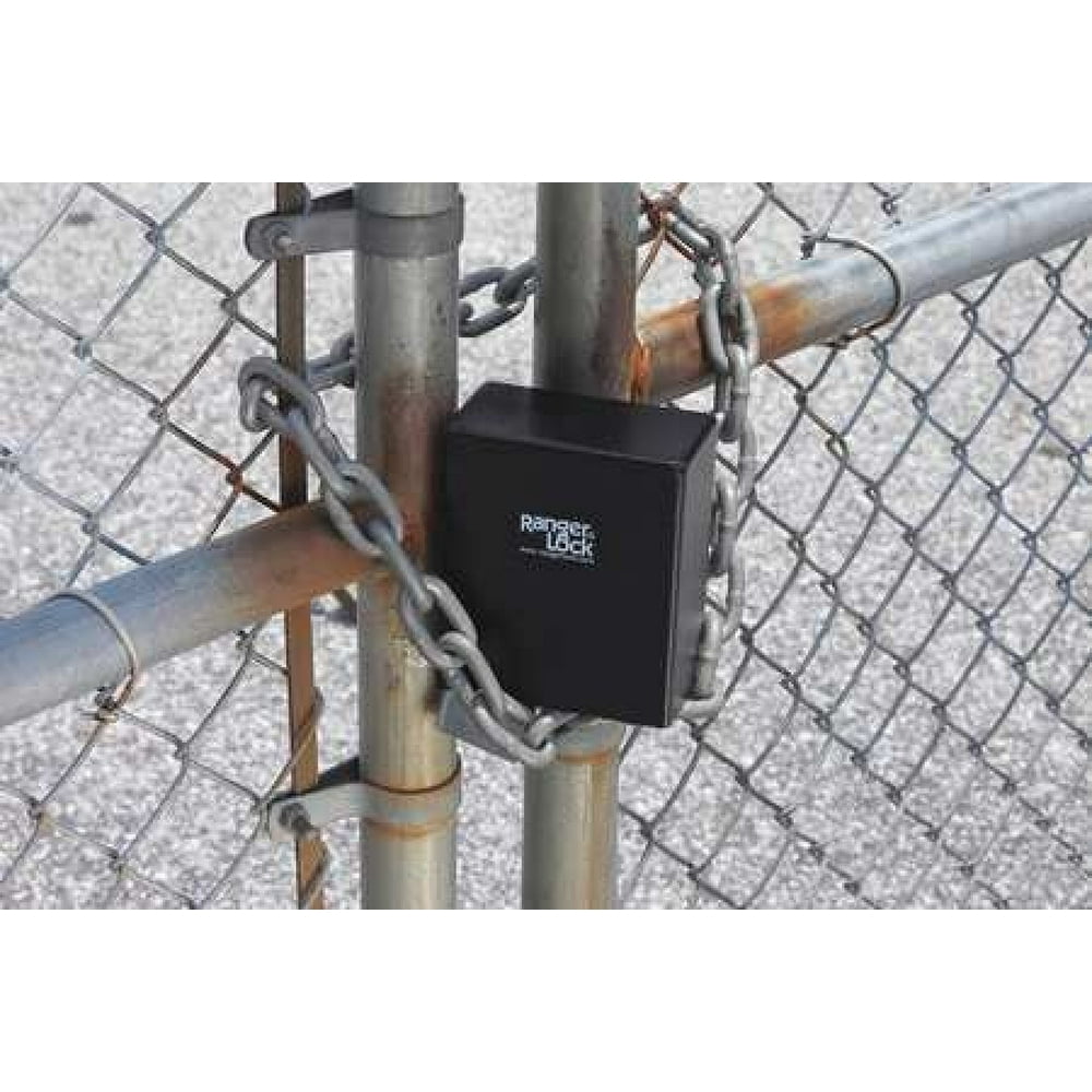 RANGER LOCK RGCS0L Padlock Guard,Hardened Steel,Blk,51/4"L Walmart