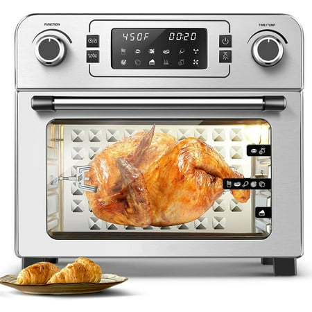 Aobosi Large Air Fryer Oven XL 1700 W 24 QT Digital Screen Hot Air Fryer Cooker Timer 23 L