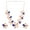 Gold / blue, variant on Efulgenz Blue Flower Statement Necklace Set Rhinestone Austrian Crystal Chunky Bridal Choker Necklace and Earring Set for Women Fashion Jewelry Set for Party Prom Wedding Bridesmaid Gift