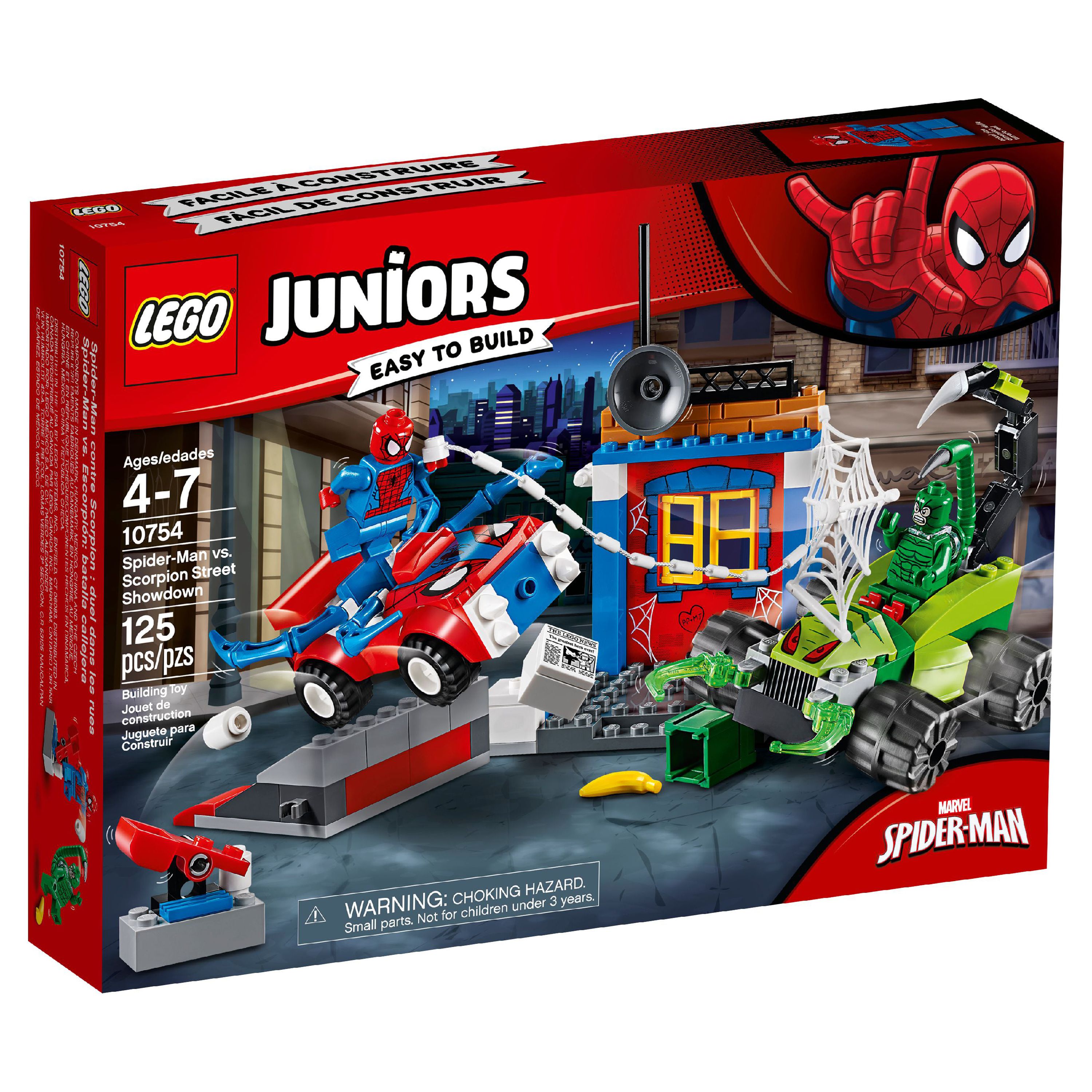 LEGO 4+ Spider-Man vs. Scorpion Street Showdown 10754 - image 4 of 7