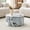 Multicolor, variant on Round Coffee Table, 23.6” Diameter Modern MDF Center Table with Cave Stone Pattern Finish, Low Profile 11.8” Height, Sturdy Cylinder Design, Small Space Living Room Apartment Coffee Table
