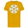 thumbnail image 1 of Impossible White Celtic Art Tee Men's -Image by Shutterstock, 1 of 1