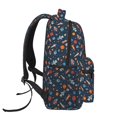 thumbnail image 3 of Fotbe Spaceships And Stars In Outer Space Pattern Casual Backpack for School, Travel, and Outdoor Activities - Durable, Lightweight, and Comfortable, 3 of 5