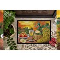 thumbnail image 3 of Carolines Treasures PRS4027JMAT Soave  Wine and Cheese Door Mat Indoor Rug or Outdoor Welcome Mat 24x36 Doormat  36"L x, 3 of 4