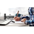 thumbnail image 4 of Wordsworth & Black 24 Pack Fountain Pen Ink Refills - Set of 24 Black Ink Cartridges - International Standard Size - Length APPR 2.3" - Base Diameter APPR 0.24" - Disposable and Generic, 4 of 9