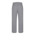 thumbnail image 4 of Miluxas Men's Parachute Sweatpants Baggy Track Pants Drawstring Wide Leg Casual Trousers Streetwear Gray M(M), 4 of 7