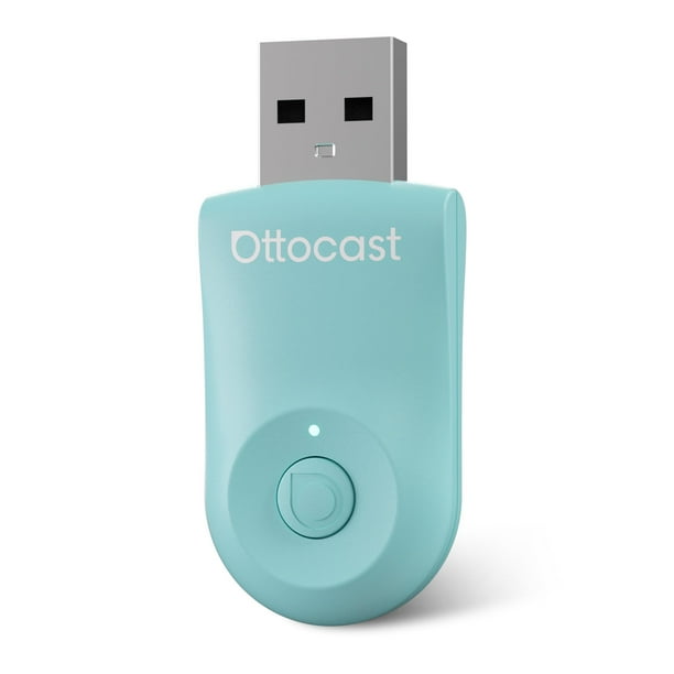Adaptador inalámbrico OTTOCAST Mini 2025 para CarPlay y Android Auto para automóviles