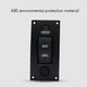 thumbnail image 3 of 3X Interruptor de Bomba Achique de 12-24V Panel Control Limpieza Cubierta con Alarma Impermeable para Achique de Panel de Interruptor de Encendido/Apagado, 3 of 5