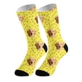 thumbnail image 1 of Stockings For Adults Funny Animal Print Bone Design Comfortable Stretchable Stockings Stocking For Home And Leisure 5PCS, 1 of 8