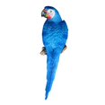 thumbnail image 2 of 20 realistas grandes loros realistas ornamentos de pájaros de resina modelo animal estatuas diy césped escultura árbol decoración color / c 38cm azul, 2 of 6