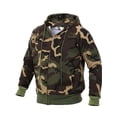 thumbnail image 4 of Thermal Lined Zipper Hooded Sweatshirt, 4 of 4