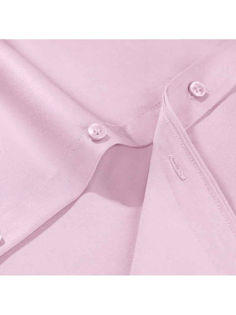 Alimens & Gentle Men's Stretch Wrinkle-Free Dress Shirts Long