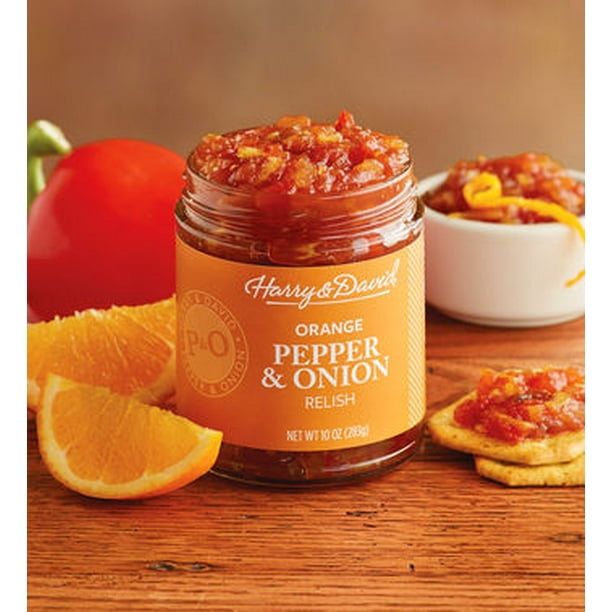Harry & David Pepper & Onion Relish with Orange, 10 Oz - Walmart.com