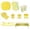A, variant on AZXY 16 PCS Lemon Pattern Disposable Paper Party Napkins, Absorbent Dinner & Bar Beverage Napkins for Summer Picnic, Backyard BBQ and Home Office Casual Gathering