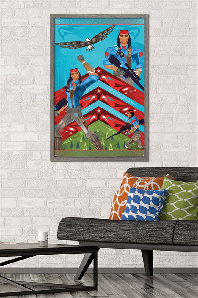 G.I. Joe - Spirit Wall Poster, 22.375" x 34", Framed