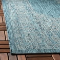 thumbnail image 4 of SAFAVIEH Courtyard Delbet Distressed Medallion Indoor/Outdoor Runner, 2'3" x 8', Teal/Ivory, 4 of 9
