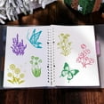 thumbnail image 7 of 1sheet Butterfly Flower Clear Stamps Silicone Stamp Cards for Card Making Photo Album Decoration, 7 of 7
