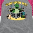 thumbnail image 3 of Toy Story - Play With Me - Toddler & Youth Girls Raglan Graphic T-Shirt, 3 of 4