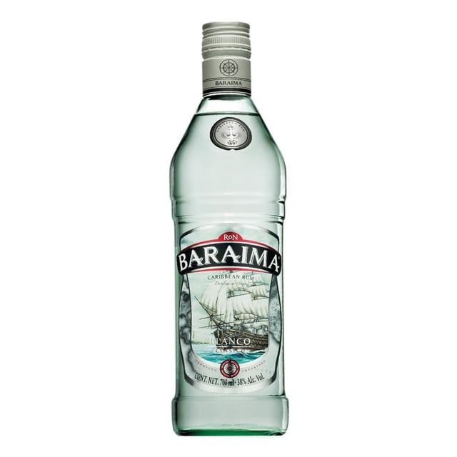 Paquete de 3 Ron Baraima Blanco 200 ml Baraima