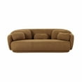 thumbnail image 6 of Misty Brown Boucle Sofa, 6 of 7