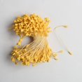thumbnail image 2 of 2800 Piezas Estambres de Flores Artificiales Perlas de Doble Punta Flores Florales Estambres Amarillo Y Blanco 6 Cm Macarena Estambres de flores Doble brotes, 2 of 8