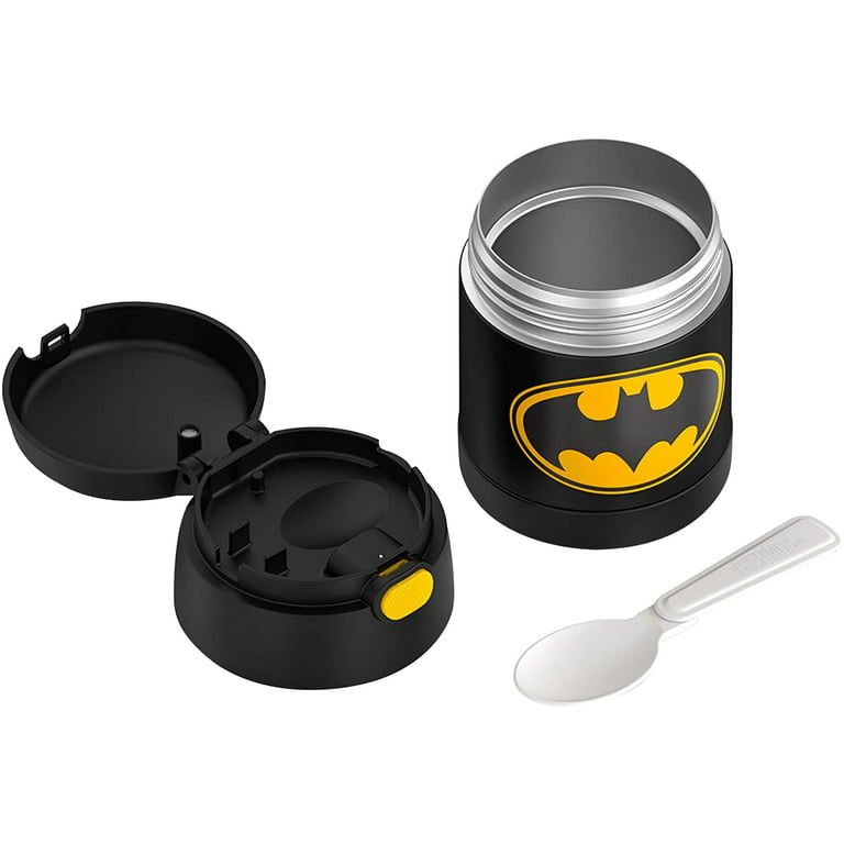 BATMAN Thermos Funtainer 10 oz 290 ml Food Jar 5 Hours Hot 7 Hours Cold  Rated