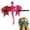 Red, variant on Medieval Dragon Hair Stick, Gothic Dragon Wing Hairpin, Slide with Wood Stick for Women, Cosplay & Daily Wear