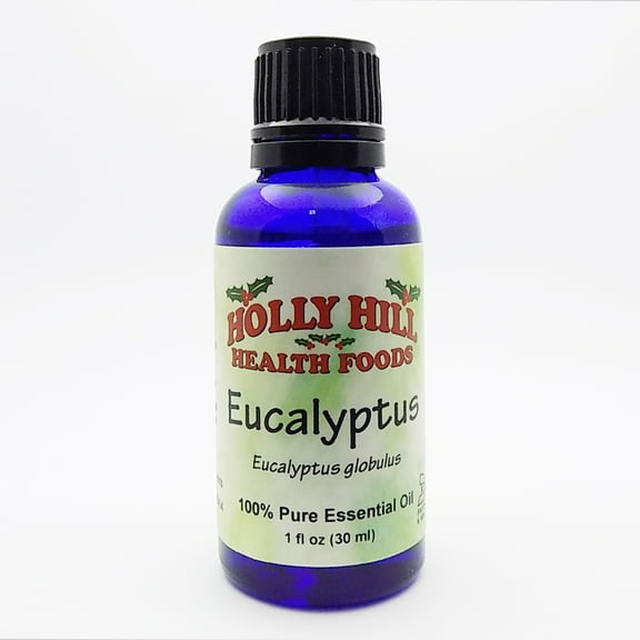 Holly Hill Health Foods, Eucalyptus, Aromatherapy Essential Oil for Clearing, 1 Fluid Ounce