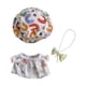 thumbnail image 2 of Vestido de Muñeca para Niñas de 20cm Perfecl con Sombrero Juguete Educativo, 2 of 8