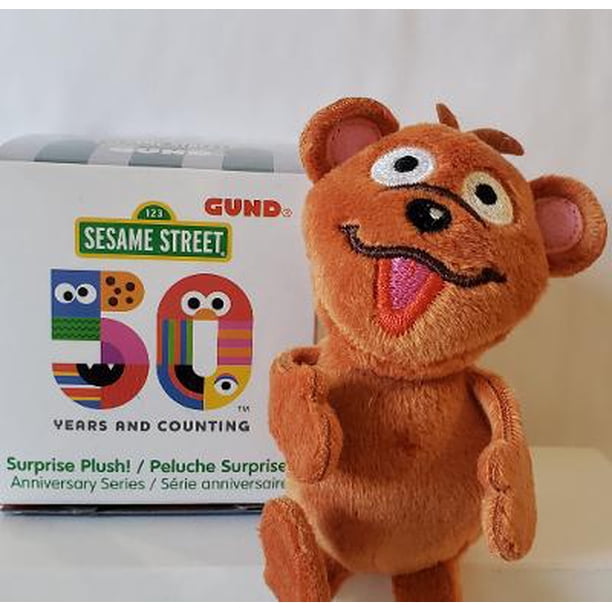 Gund Sesame Street 50th Anniversary Surprise Plush Baby Bear Walmart Com Walmart Com