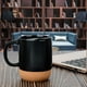 thumbnail image 5 of Taza de café negra YONGSHENG con corcho antiderrames 12 onzas con asa cerámica mate, 5 of 5
