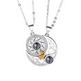 thumbnail image 1 of Lune Étoile Couple Collier Couple Collier Pendentif Projection Collier, 1 of 5