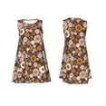 thumbnail image 7 of Logiee Sunflowers Print Summer Dresses for Women,Beach Sleeveless Flowy Pocket Tshirt Tank Sundresses,Women's Sleeveless Dress, 7 of 7