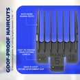 thumbnail image 5 of Wahl Cordless Pro Combo Rechargeable Hair Clipper and Battery Hair Trimmer Kit, Rinseable Blades, 12 Guards, Powerful Motor, Black – 3028040, 5 of 12