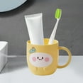 thumbnail image 5 of Lilixerw Cute Cartoon Bathroom Toothbrush Cups,Mouthwash Cups,Bathroom Tumbler Cup,Tooth Brush Holders,Plastic Household Drinking Cups, 5 of 6