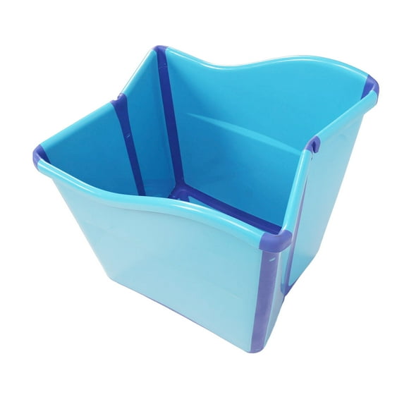Portable Foldable Bathtub, Installation Free Soaking Bathtub Hot Bath Tub Ice Bath, Family Bathroom SPA Tub for Toddler Children Adult