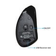 thumbnail image 5 of Ratón Óptico Ergonómico Vertical Inalámbrico Ratón Recargable Con Usb Para Pc Portátil Inevent EL016288-00, 5 of 5
