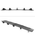 thumbnail image 5 of Ikon Motorsports Rear Diffuser Shark Fin Compatible With Universal 2PCS Design 33 Matte Black Rear Bumper Lip 5 Fins PP, 5 of 9