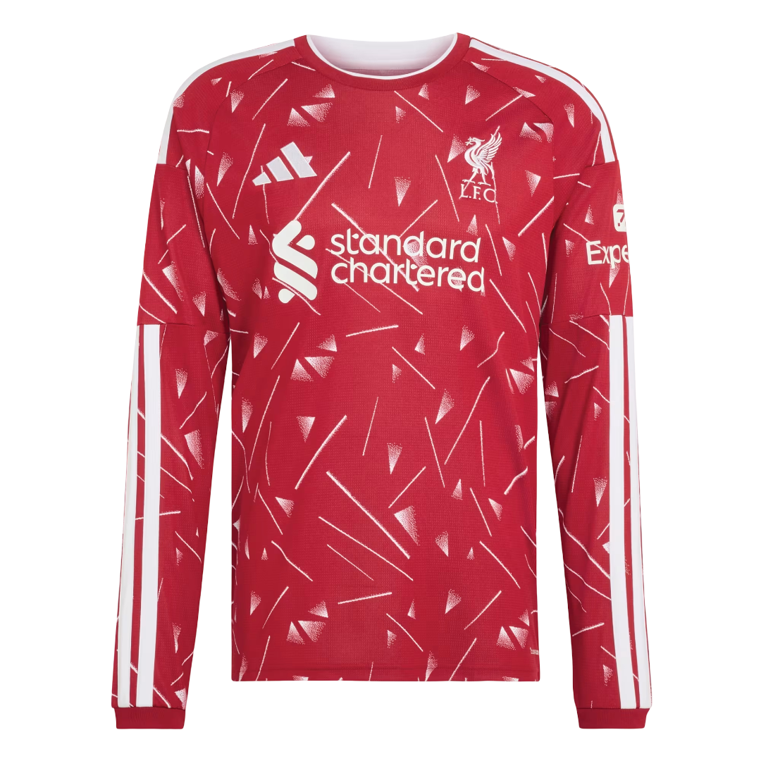 Adidas Liverpool FC 26/27 Men's Home Jersey Long Sleeve Red