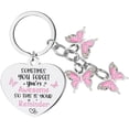 Ring Reminders Charming Keychain Reminder Little Reminders Inspirational Heart ...