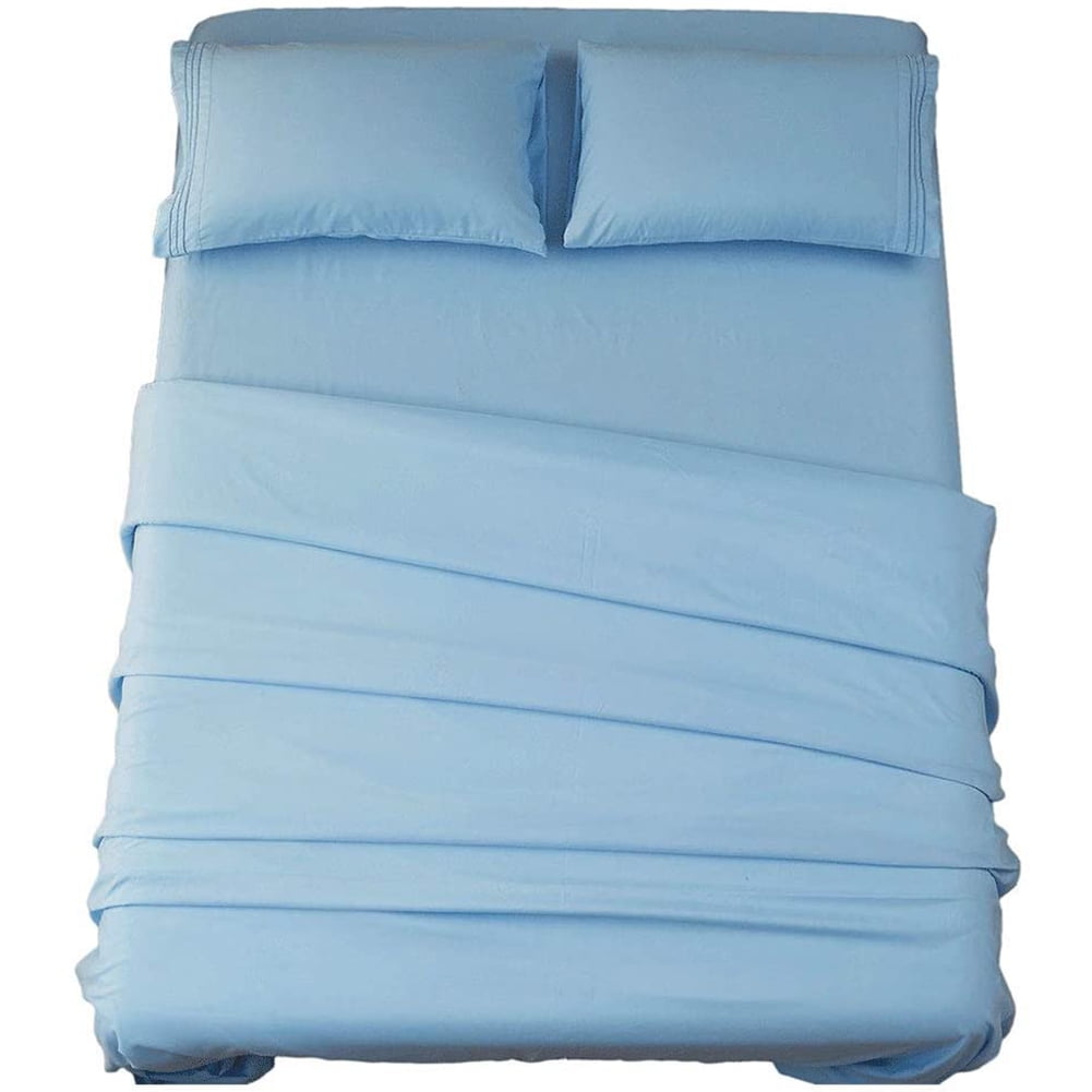 Sonoro Kate 1800 Thread Count Microfiber Bed Sheet Set, Deep Pocket 4